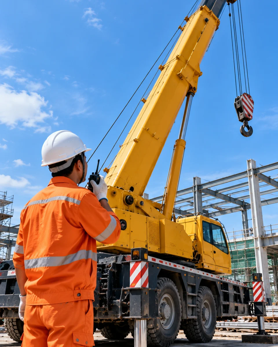 Tài xế xe cẩu Đại Phát